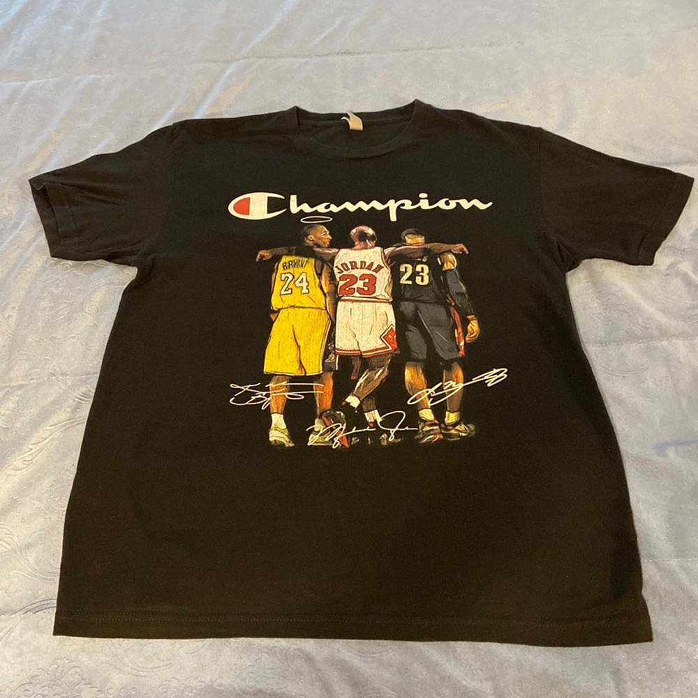 LeBron James, Michael Jordan and Kobe Bryant shirt
